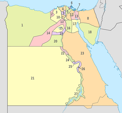 Egypt Governorates. Things to know when travelling to Egypt: Safety