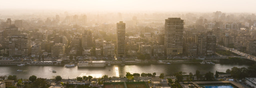 The Nile in Cairo Egypt