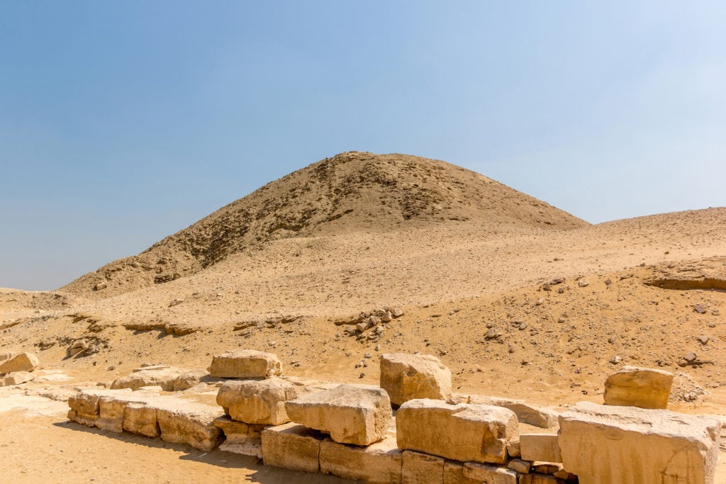 Egyptian Pyramid of Teti at Saqqara
