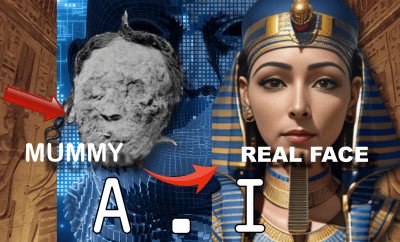 AI Reveals True Faces of Ancient Pharaohs Mummies